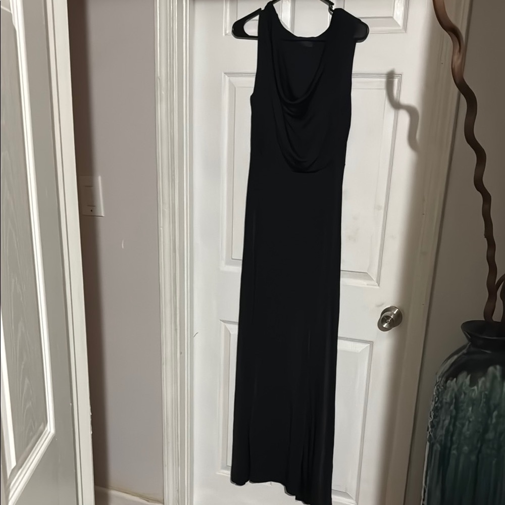 Banana Republic Elegant Black Maxi Dress